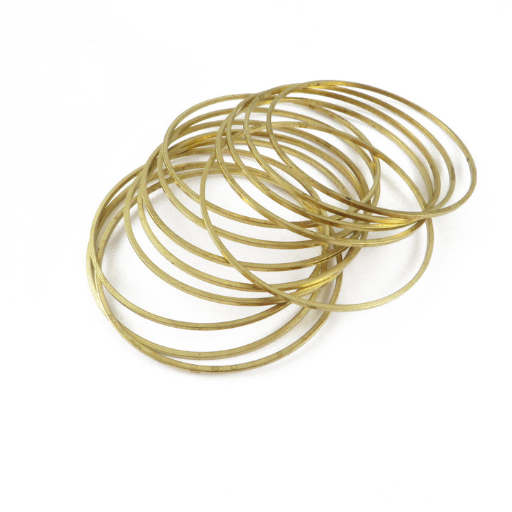 10x Anneau fermé cercle disque (45mm)