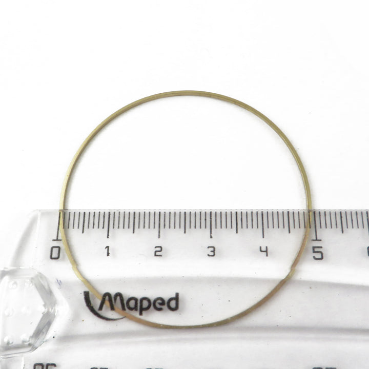 10x Anneau fermé cercle disque (50mm)