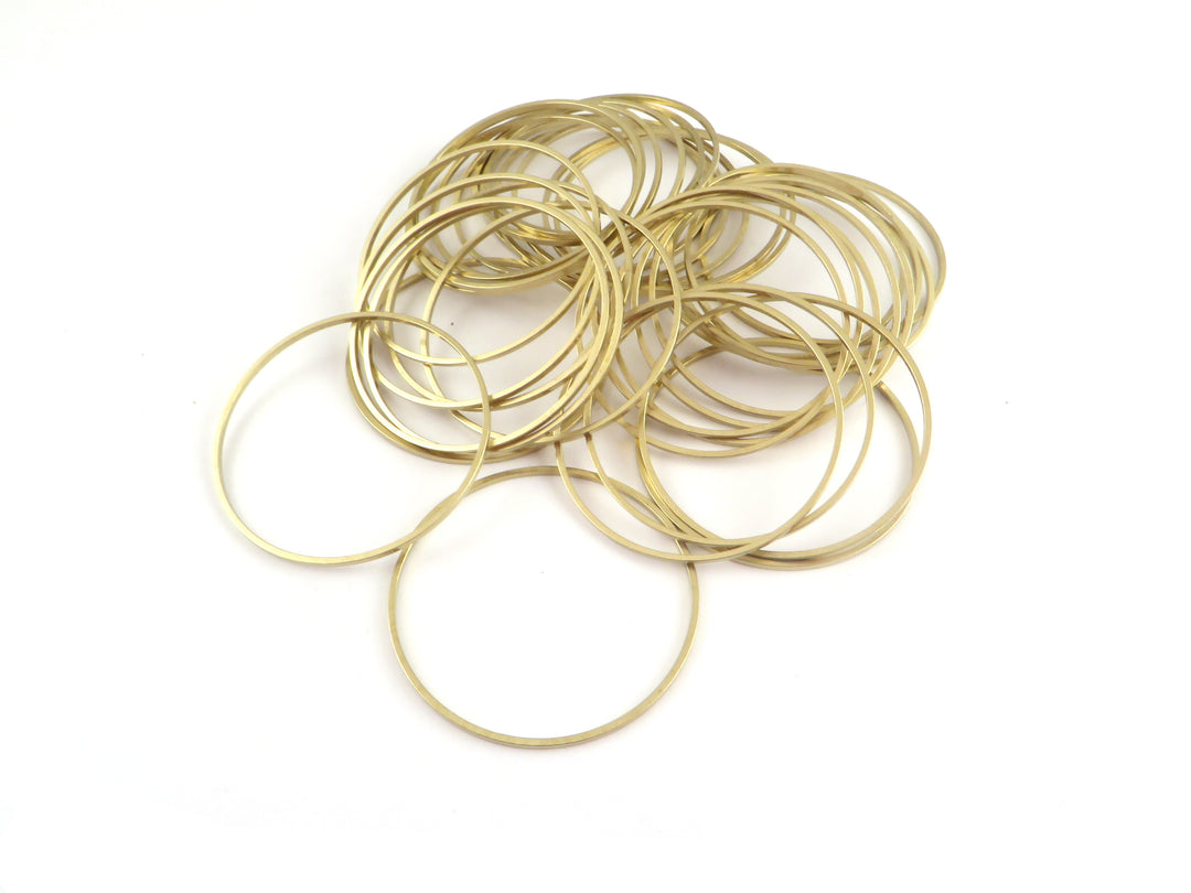 25x Anneau fermé cercle disque (30mm)
