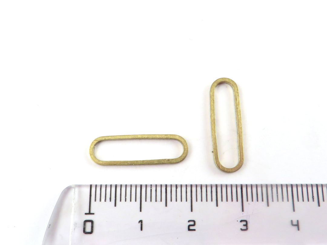 25x Anneau fermé maillon (20mm x 6mm)