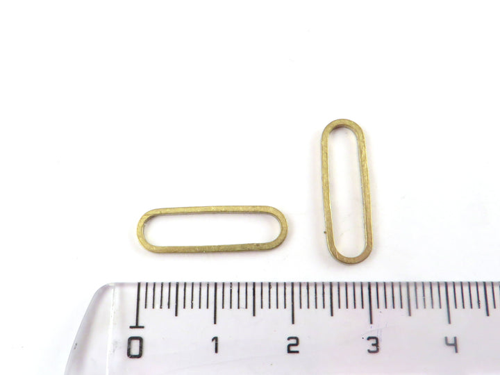 25x Anneau fermé maillon (20mm x 6mm)