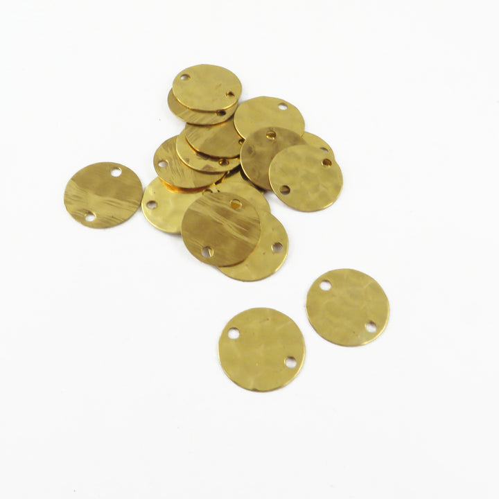 8x Connecteur disque martelé (11mm) DM-11/2H