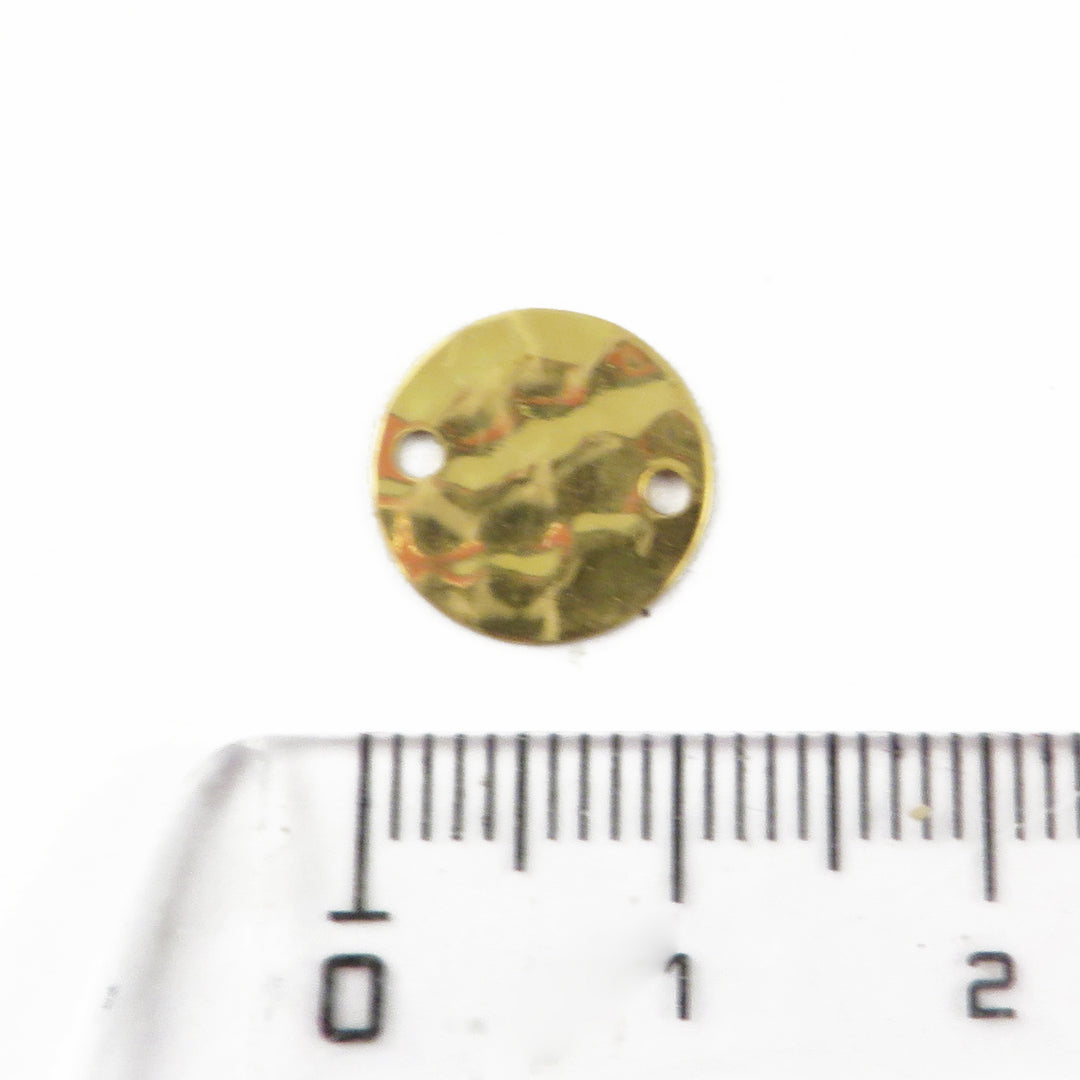 8x Connecteur disque martelé (11mm) DM-11/2H