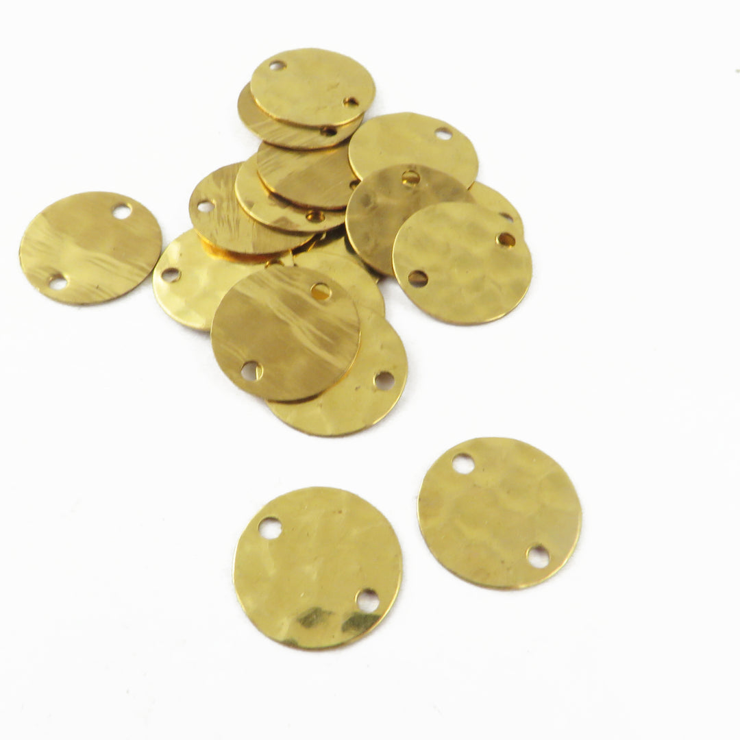 8x Connecteur disque martelé (11mm) DM-11/2H