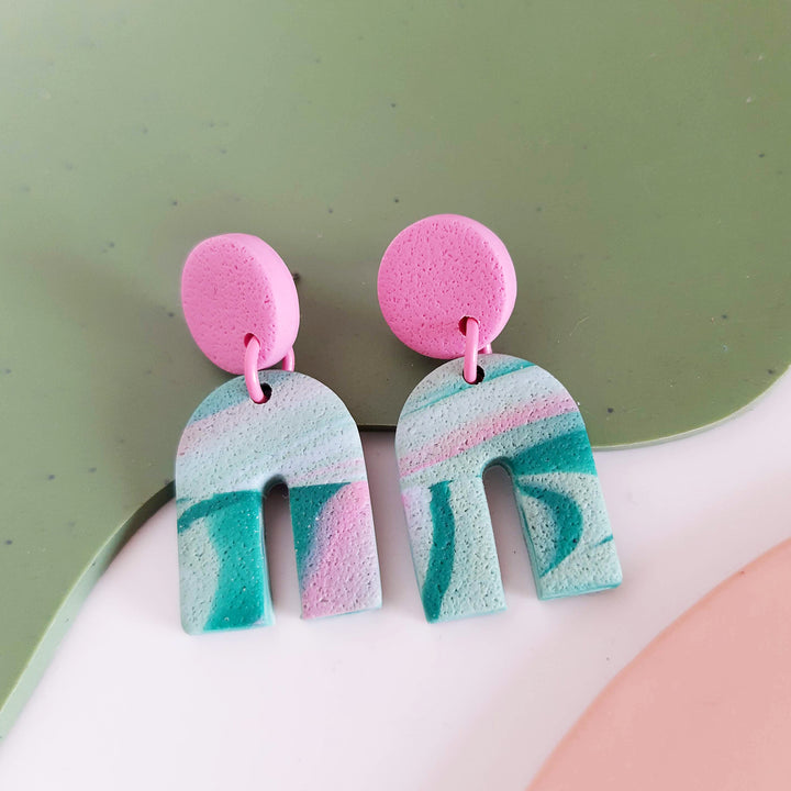 Jayna - Vert et rose