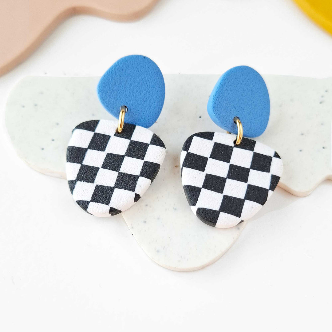 Lexie - Damier et bleu (Copie)