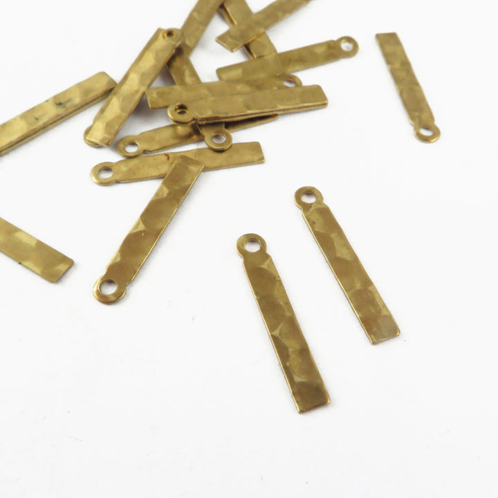 6x Breloque barre (17mmx2,5mm) PP-063-H