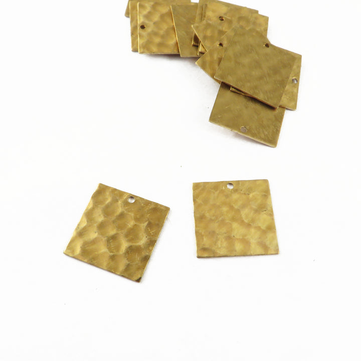 4x Breloque carré (13mm x 13mm) PP-361-H