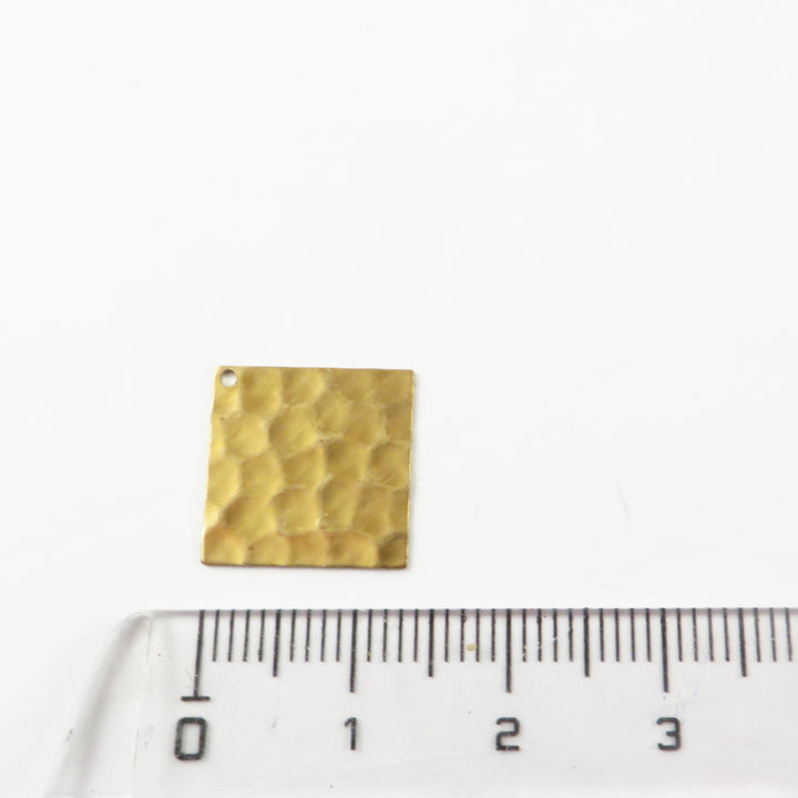 4x Breloque carré (13mm x 13mm) PP-363-H