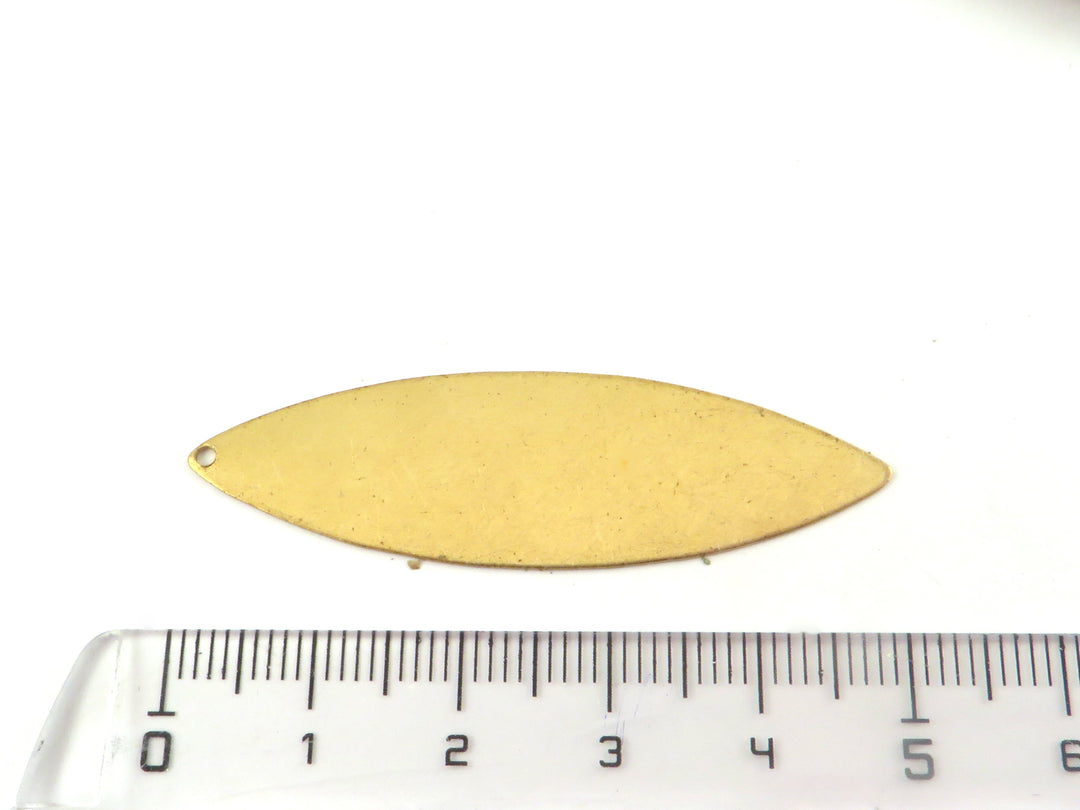 4x Breloque navette (50mm x 14mm) PP-393