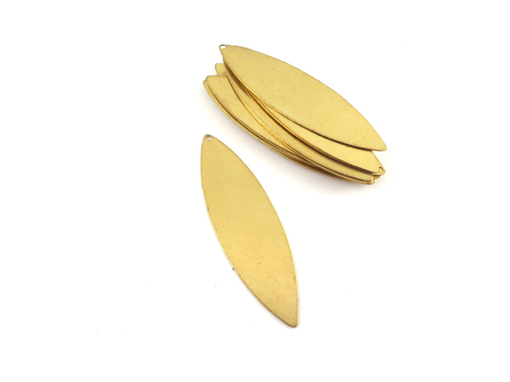 4x Breloque navette (50mm x 14mm) PP-393