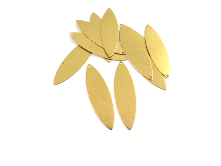 4x Breloque navette (41mm x 12mm) PP-397