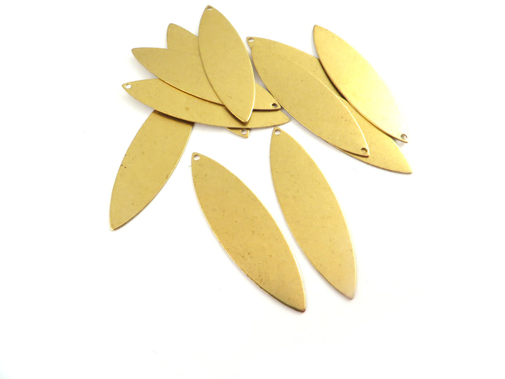 4x Breloque navette (41mm x 12mm) PP-397