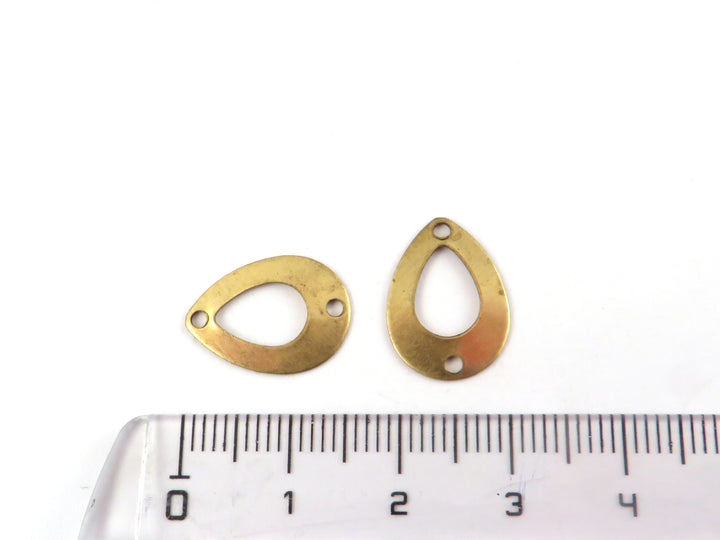 4x Connecteur goutte ajourée (11mm x 16mm) PP-418