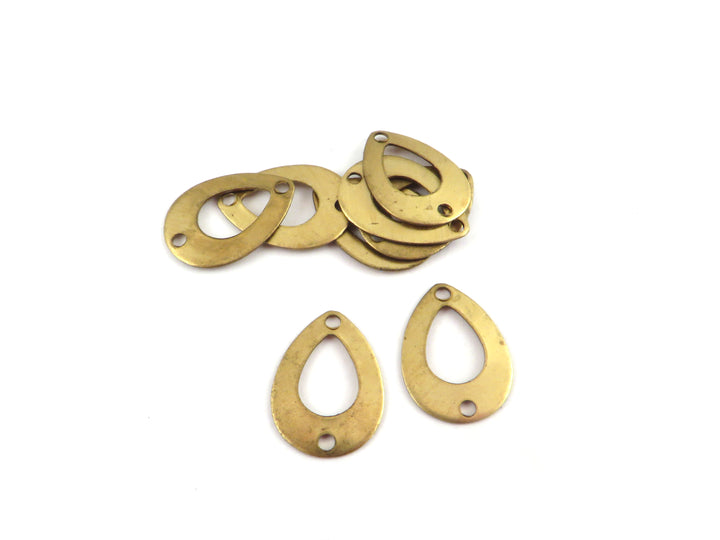 4x Connecteur goutte ajourée (11mm x 16mm) PP-418