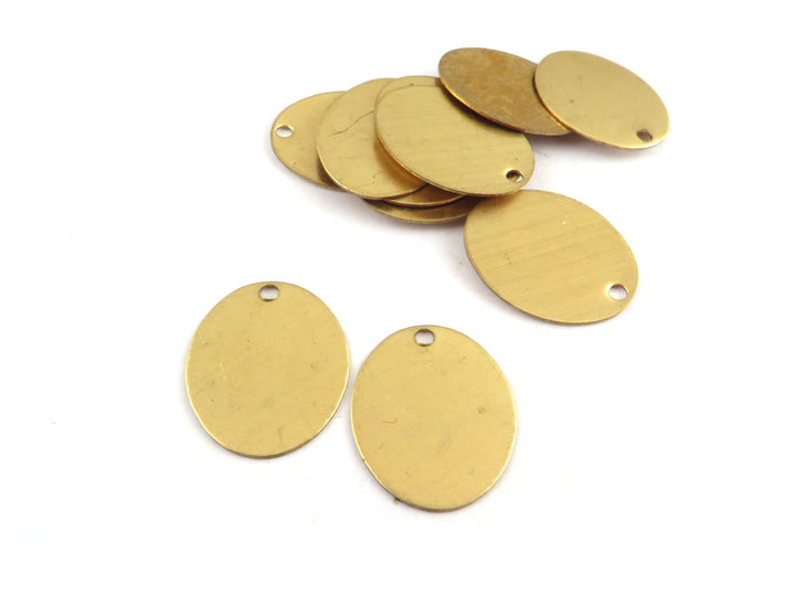 4x Breloque ovale (13mm x 17mm) PP-421