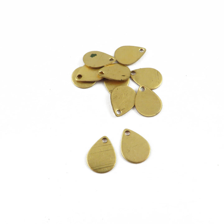 6x Breloque goutte (10mm x 7mm) PP-422