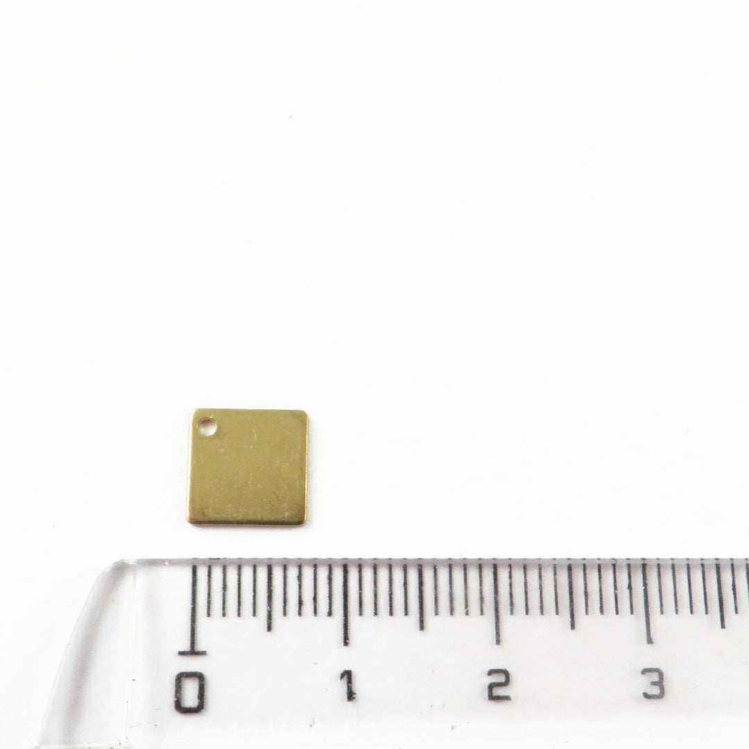 12x Breloque carré (8mm) PP-425