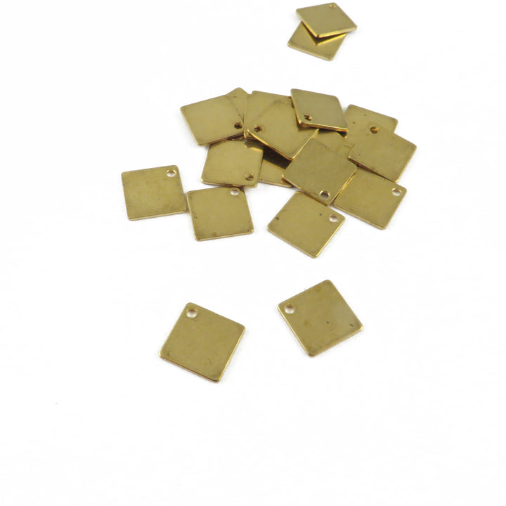 12x Breloque carré (8mm) PP-425