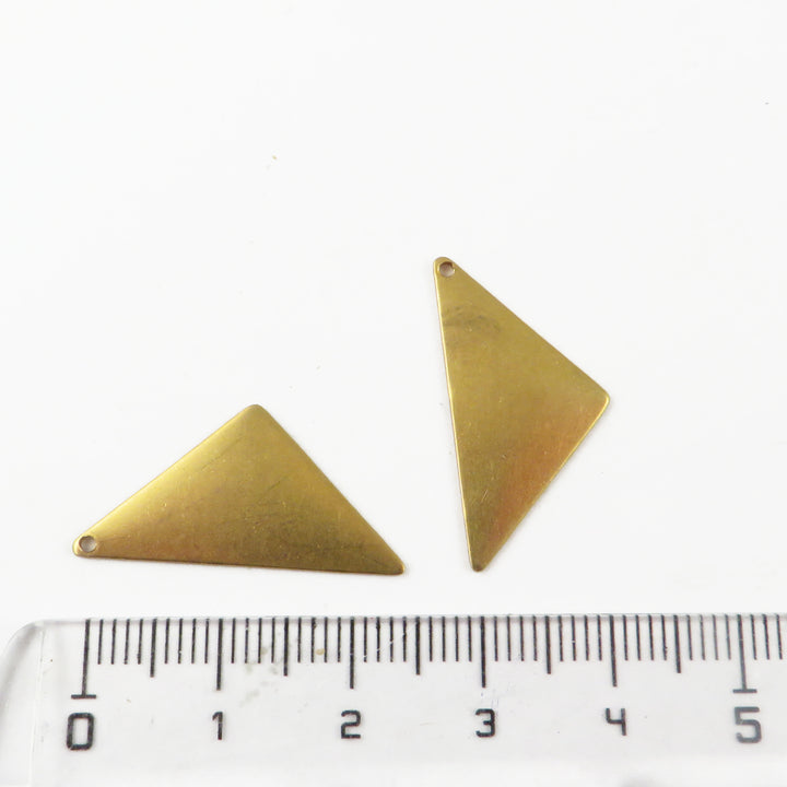 4x Breloque triangle (13mm x 25mm) PP-433