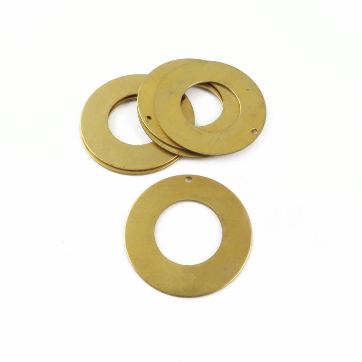 4x Breloque disque rondelle (25mm) PP-371