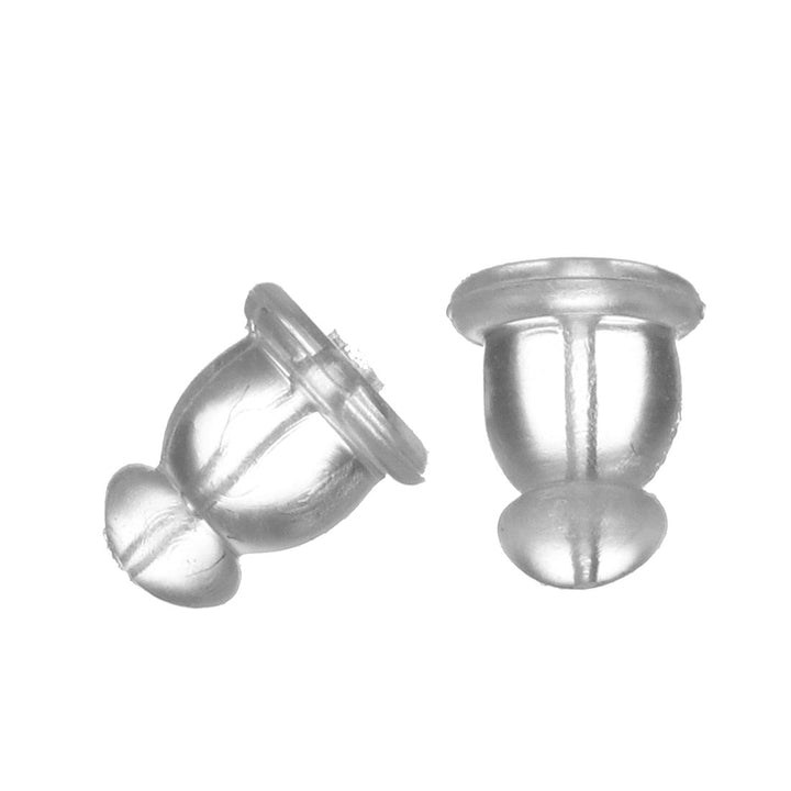 50x Fermoir poussoir de boucles d'oreilles