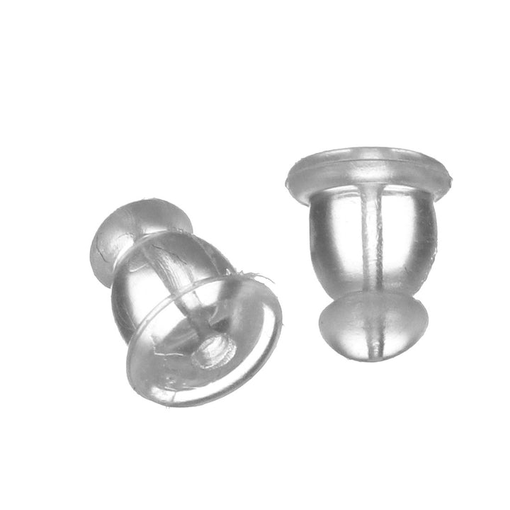 50x Fermoir poussoir de boucles d'oreilles