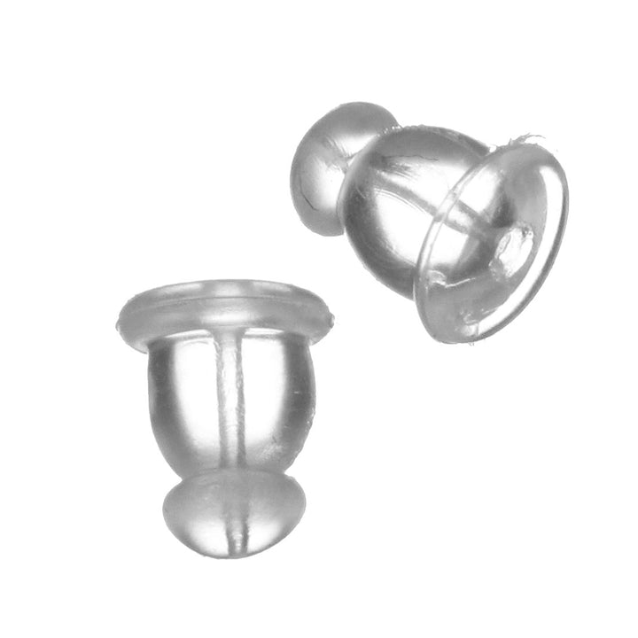 50x Fermoir poussoir de boucles d'oreilles