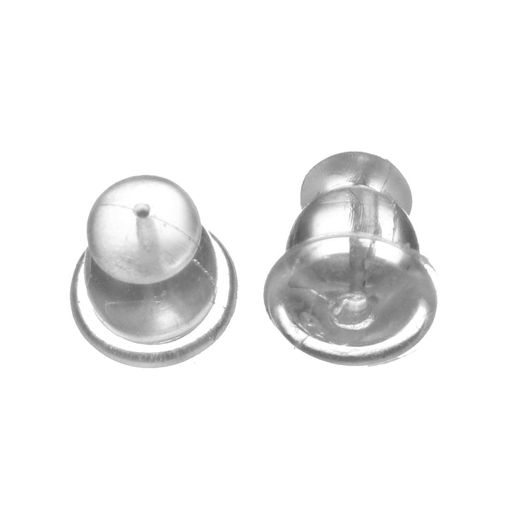 50x Fermoir poussoir de boucles d'oreilles