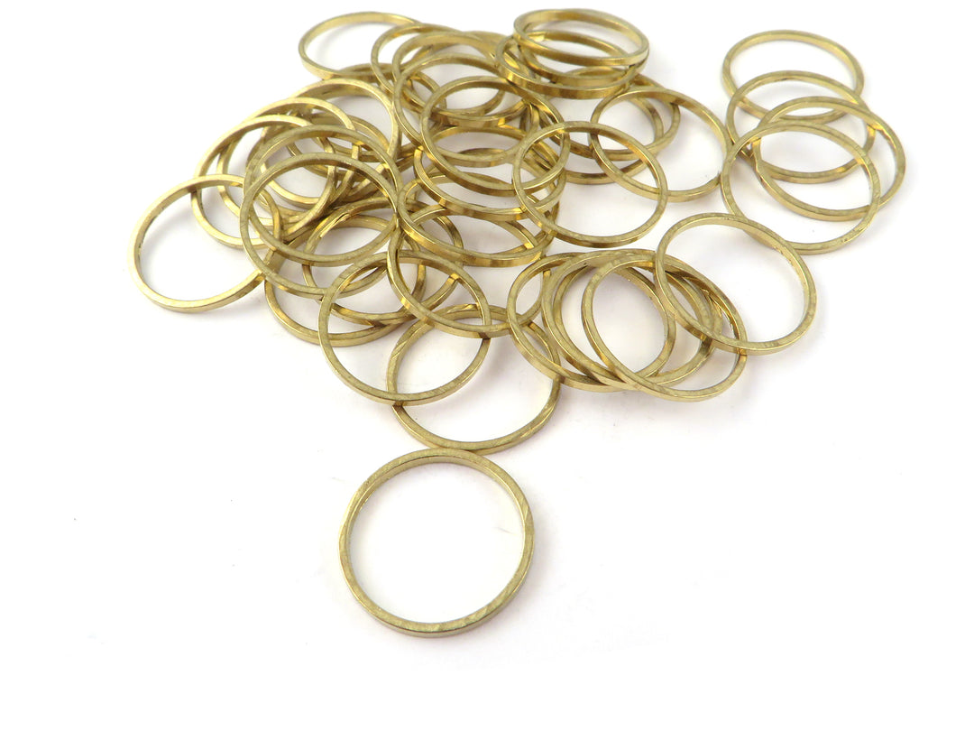 25x Anneau fermé cercle disque (14mm)