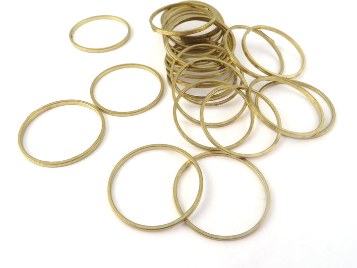 25x Anneau fermé cercle disque (18mm)