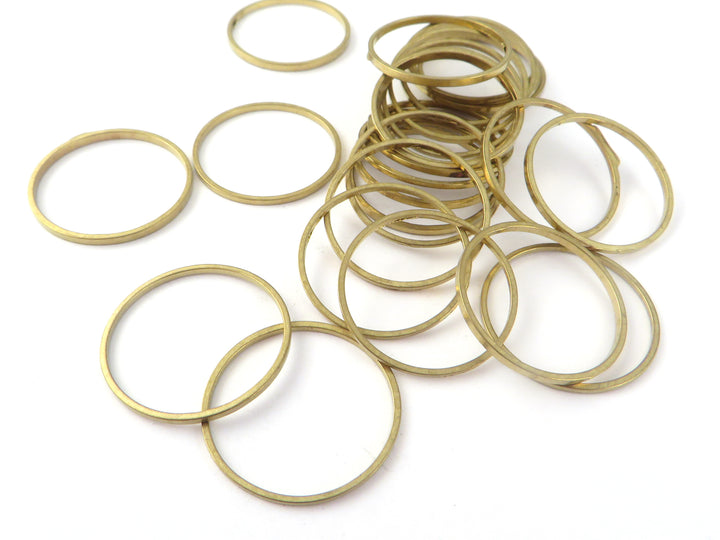 25x Anneau fermé cercle disque (18mm)