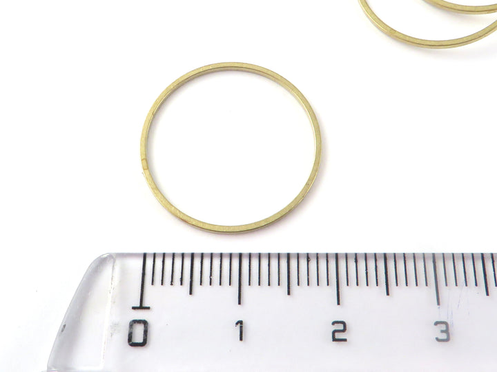 25x Anneau fermé cercle disque (20mm)