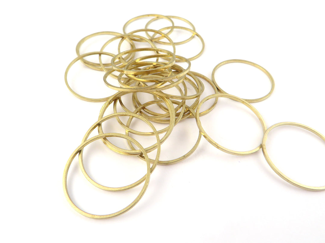 25x Anneau fermé cercle disque (20mm)