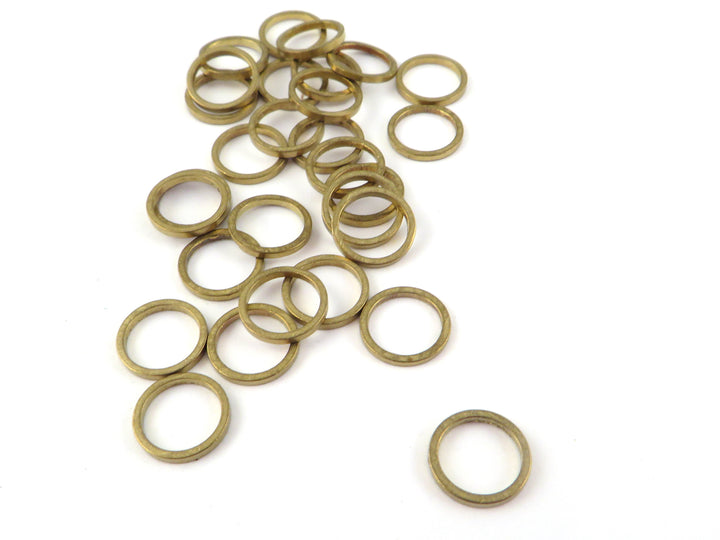 25x Anneau fermé cercle disque (8mm)