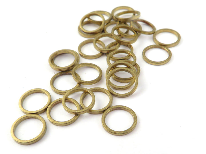 25x Anneau fermé cercle disque (8mm)