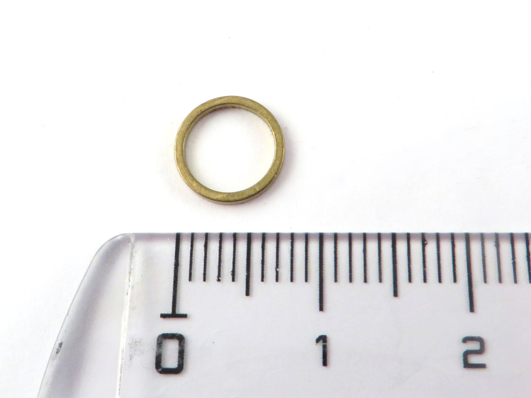 25x Anneau fermé cercle disque (8mm)
