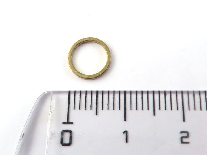 25x Anneau fermé cercle disque (8mm)