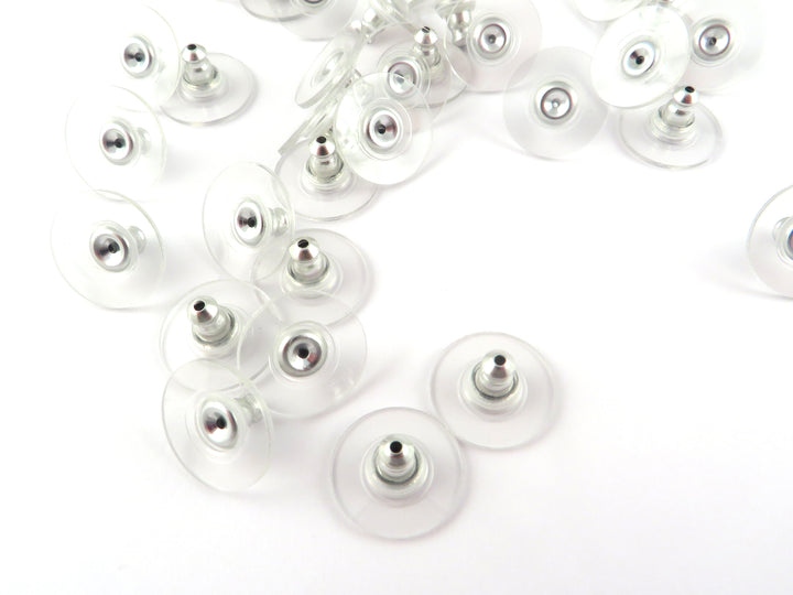 50x Fermoir poussoir de puce d'oreilles
