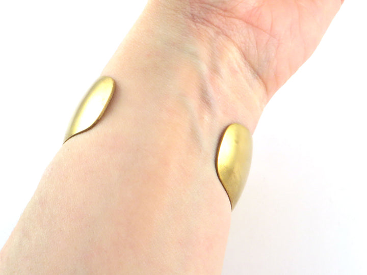1x Bracelet jonc bombé réglable (33mm x 158mm) BM-011
