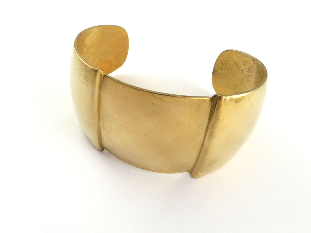 1x Bracelet jonc bombé réglable (33mm x 158mm) BM-011