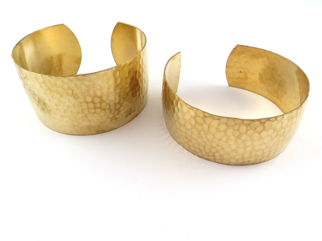 1x Bracelet jonc plat martelé réglable (25 ou 32mm x 168mm) BM-016/BM-021