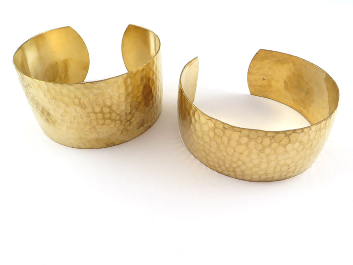 1x Bracelet jonc plat martelé réglable (25 ou 32mm x 168mm) BM-016/BM-021