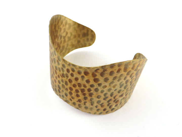 1x Bracelet manchette réglable martelé BM-018