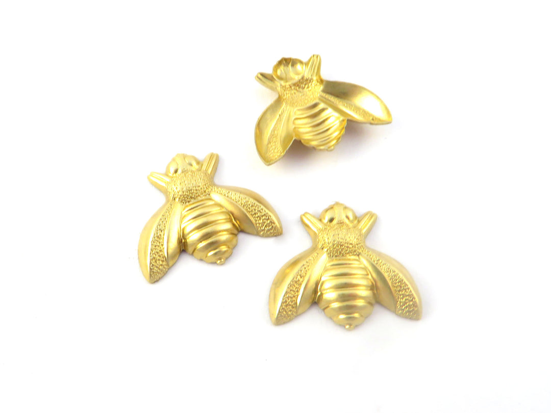 2x Breloque abeille (15mm x 17mm) CH-112