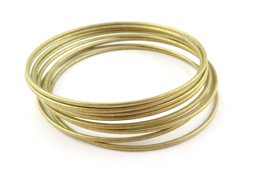 1 Bracelet jonc cerceau fermé 67mm x 1.6mm BC-005