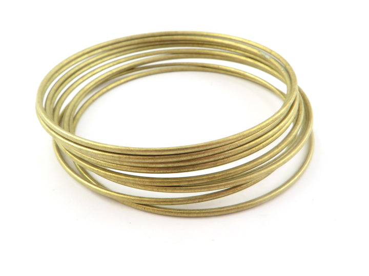 1 Bracelet jonc cerceau fermé 67mm x 1.6mm BC-005