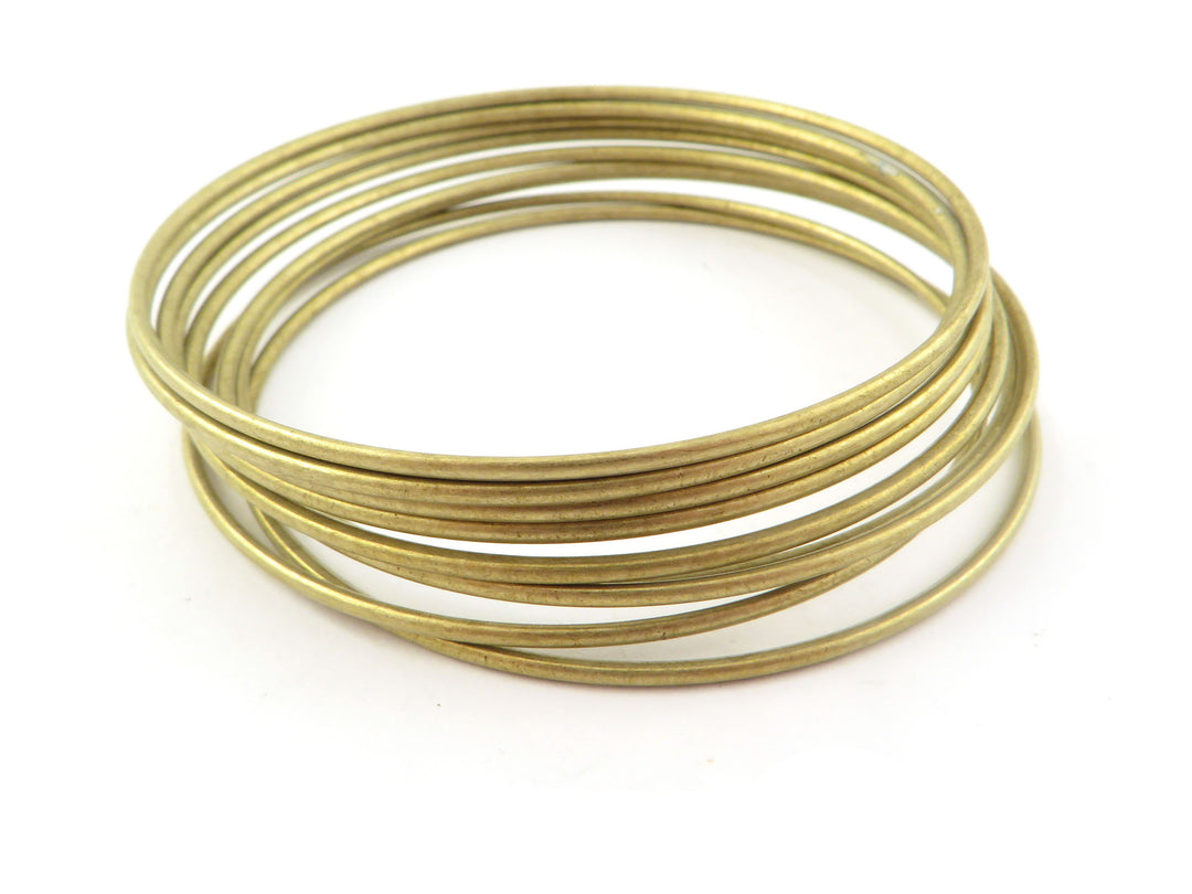 1 Bracelet jonc cerceau fermé 67mm x 1.6mm BC-005