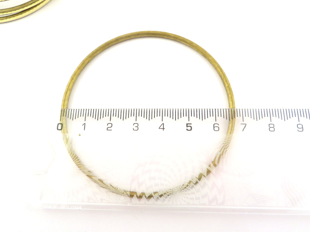1 Bracelet jonc fermé effet peau de serpent BC-004
