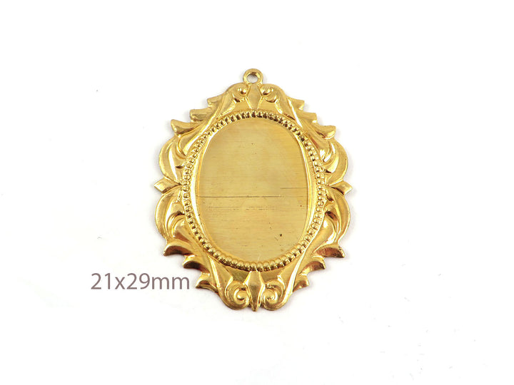 1x Pendentif support 21 x 29 mm (38mm x 50mm) M-047